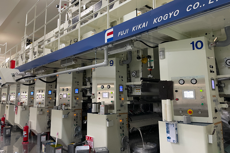 グラビア印刷機［フィルム］